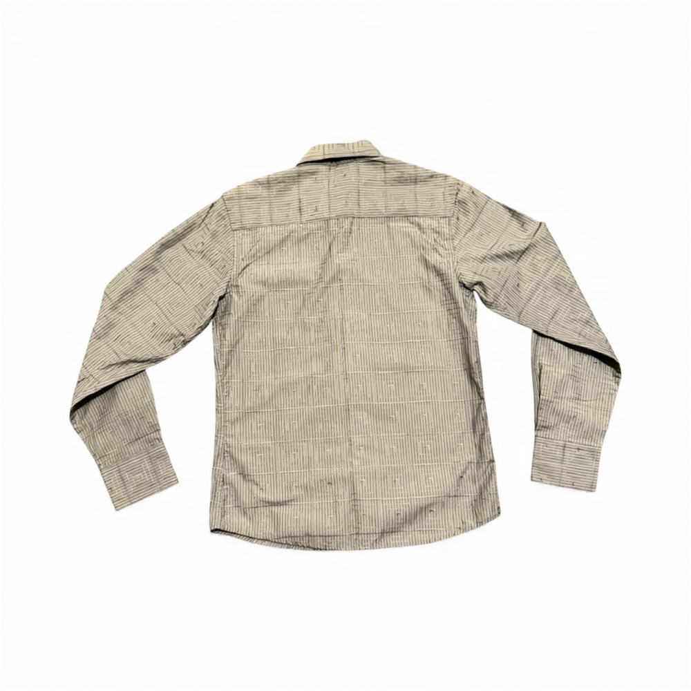 191 Unlimited Boys Button Down Shirt Gray Black Embroidered Western Style Size M - Picture 2 of 13